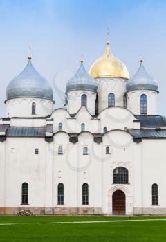 Cathedral of St. Sophia, exterior, Veliky Novgorod, Russia