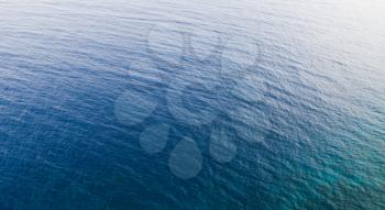 Rippled ocean water surface, natural background texture