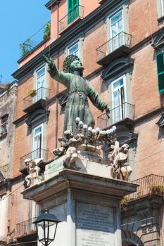 The monument to San Gaetano is a monument of Naples dedicated to San Gaetano Thiene it was intended as a vote for the escaped plague of 1656
