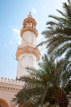 Minaret of Sharif Hussein Bin Ali in Aqaba city, Hashemite Kingdom of Jordan
