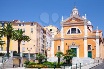 Cathedral of Our Lady of the Assumption. Ajaccio, Corsica, France