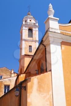 Cathedral of Our Lady of the Assumption. Ajaccio, Corsica, France. Vertical photo