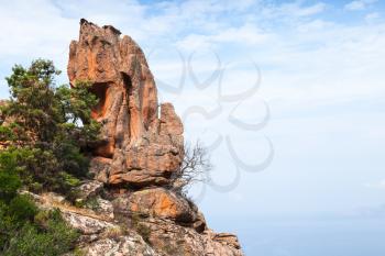 Calanques de Piana are Corsican rocks located in Piana, between Ajaccio and Calvi, in the gulf of Porto
