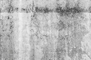 Old empty dark gray concrete wall, background photo texture