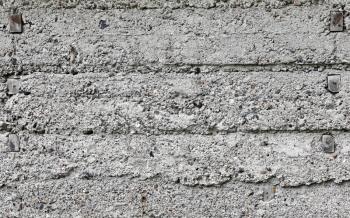 Closeup background texture of gray rough concrete wall