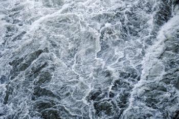 Background texture of water in storm