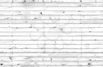 White wooden wall, seamless background photo texture