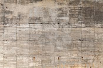 Old rough concrete wall, flat background photo texture
