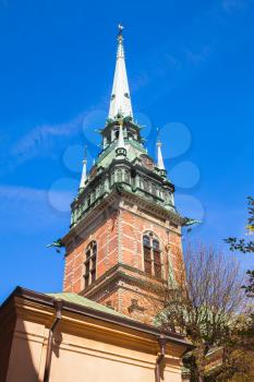 The German Church, also called called St. Gertrudes Church in Gamla stan, the old town in central Stockholm, Sweden