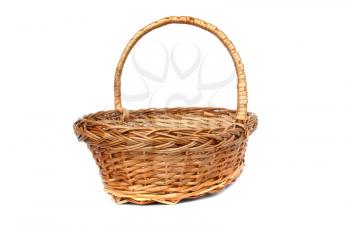 Wintage willow basket for fruits