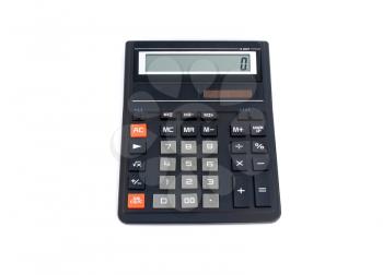  office calculator isolated on white