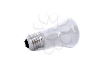 Isolated standart matt bulb lamp