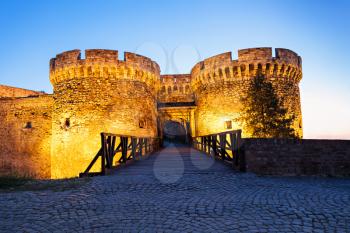 Kalemegdan Fortress in Stari Grad, Belgrade, Srbia