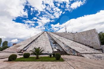 The Pyramid in Tirana was built by communist dictator Enver Hoxha