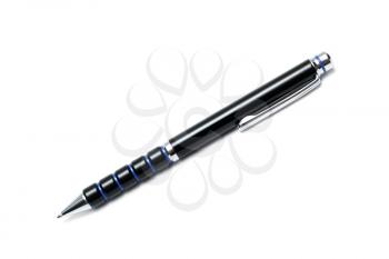 Black pen isolated on white background