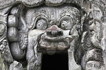 BALI, INDONESIA - FEBRUARY 28: Goddess at Goa Gajah Temple (The Elephant Cave Temple) on February, 28, 2011, Bali, Indonesia 