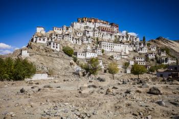 Thiksey Monastery is a Tibetan Buddhist monastery in Ladakh, India.