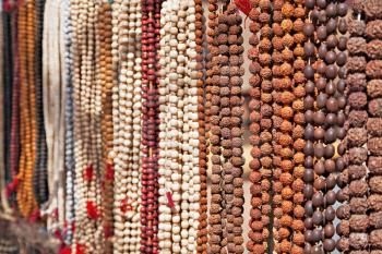 Indian beads on the market, south India