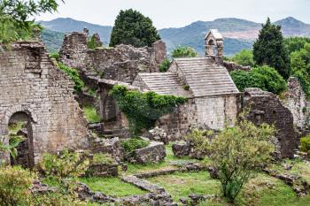 Ruins of Stari Grad (Old Town), Bar in Montenegro