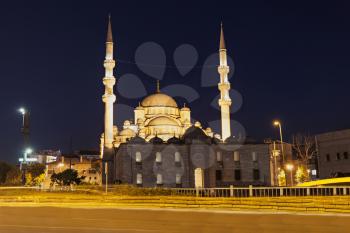 The New Mosque (Yeni Cami) in Istanbul, Turkey
