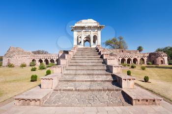 Ahrafi Mahal in Mandu, Madhya Pradesh, India