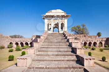 Ahrafi Mahal in Mandu, Madhya Pradesh, India