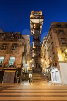 The Santa Justa Lift also called Carmo Lift is an elevator in Lisbon