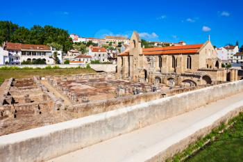 The ruins of the Monastery of Santa Clara a Velha (St Clare the Older) are located in the city of Coimbra, in Portugal