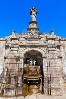 Bom Jesus do Monte is a Portuguese sanctuary near Braga, Portugal
