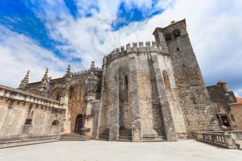 The Convent of the Order of Christ is a religious building and Roman Catholic building in Tomar, Portugal