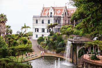 Monte Palace Tropican Garden in Funchal, Madeira island, Portugal