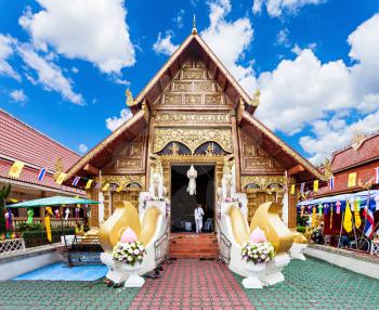 Wat Phra Singh is a buddhist temple located in Chiang Rai, northern Thailand