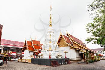 Wat Klang Wiang Temple in Chiang Rai, Thailand