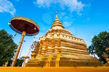 Wat Phra That Si Chom Thong Worawihan is buddhist temple located in Chiang Mai Province, Thailand