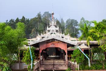Wat Phra That Doi Kong Mu in Mae Hong Son, Thailand