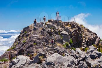 Pico Ruivo is the highest peak on the Madeira Island, Portugal