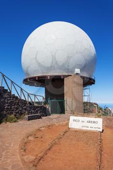 Pico do Arieiro, at 1818 meters high, is Madeira island's third highest peak, Portugal