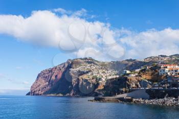 Cabo Girao is a cliff located along the southern coast of the island of Madeira, Portugal 