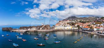 Camara de Lobos is a city in the south-central coast of Madeira, Portugal