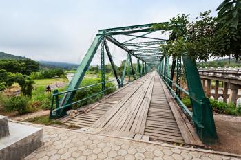 World War II Memorial Bridge in Pai, Mae Hong Son Province, nothern Thailand