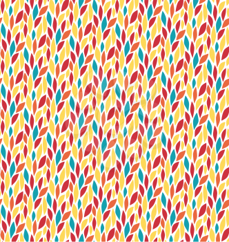 Seamless bright fun abstract pattern