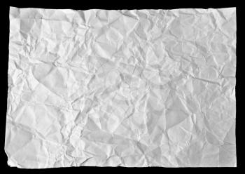 Crumpled paper background