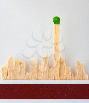 The last green match standing in matchbook
