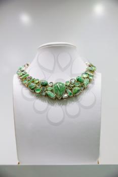 Gem stone necklace, Ceylon treasures. Sri Lanka jewels
