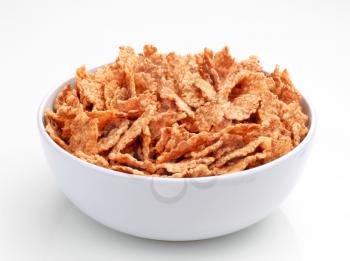 Bowl of whole grain breakfast cereal