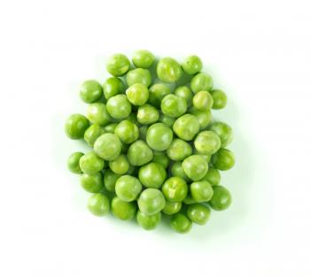 Group of fresh green peas