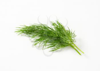Sprigs of fresh dill weed