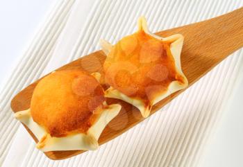 Pardulas - Italian Easter pastry filled with ricotta cheese