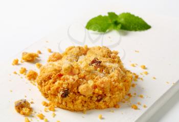 Sbrisolone - Italian crumbly cornmeal cookies with almonds