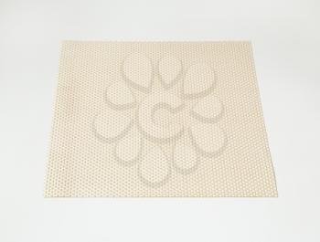 Basketweave placemat made from vinyl